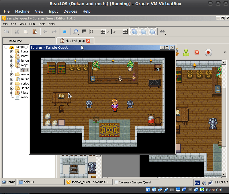 [ROSAPPS317] Solarus ARPG Game Engine works ReactOS JIRA